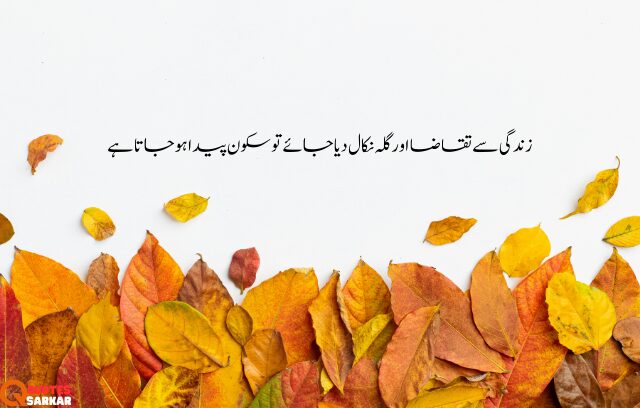 Life Quotes In Urdu