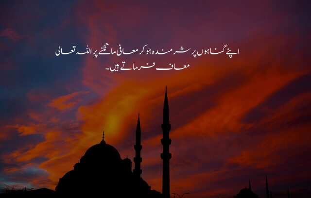 islamic quotes in urdu 2 lines sms