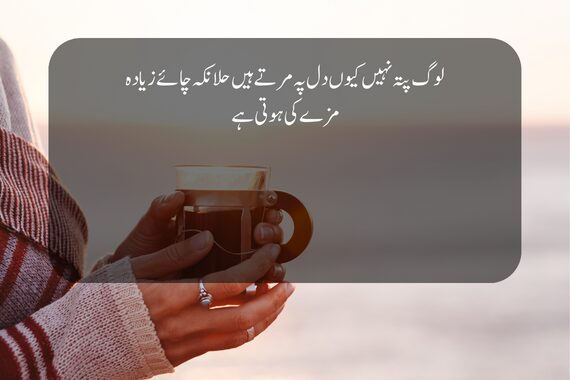 chai poetry tea in urdu