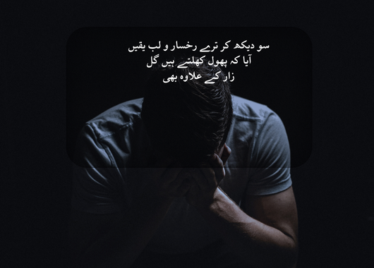 rukhsar shayari in urdu