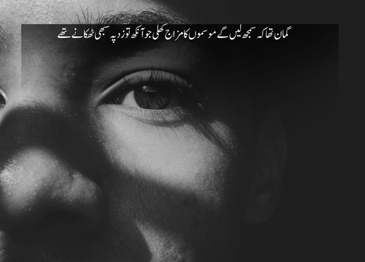 Urdu Poetry on Eyes